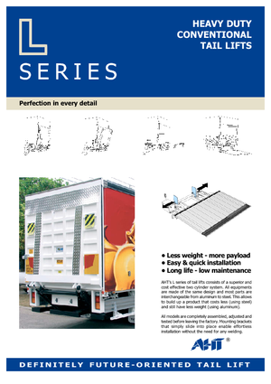 Platformy załadunkowe AHT L 2000 ST/AL-SS
