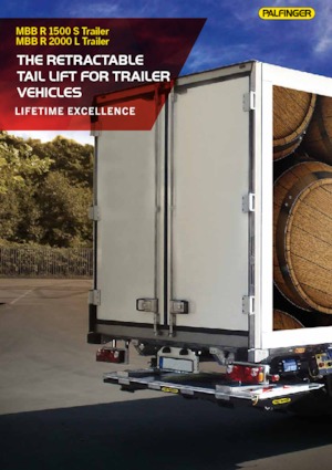 Platformy załadunkowe MBB Palfinger MBB R 2000 L TRAILER