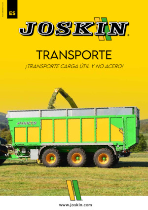 Przyczepy niskopodwoziowe Joskin WAGO-LOADER TG10000T21