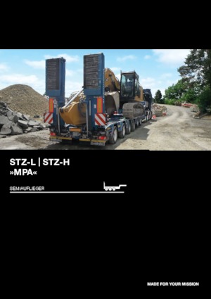 Naczepa niskopodwoziowa Goldhofer MPA