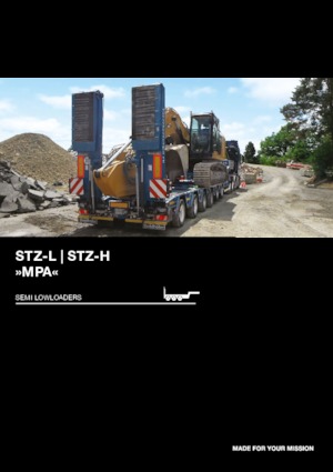 Naczepa niskopodwoziowa Goldhofer MPA