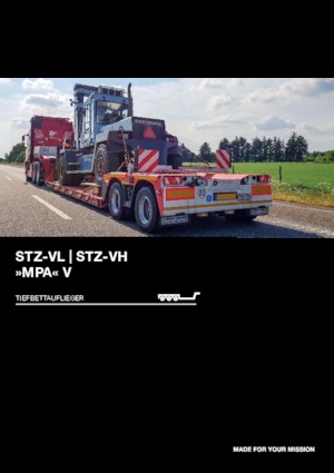 Naczepa niskopodwoziowa Goldhofer STZ-VL