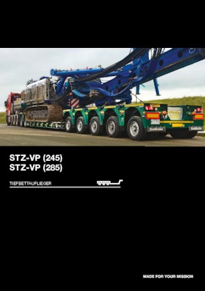 Naczepa niskopodwoziowa Goldhofer STZ-VP 245