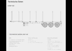 Przyczepy niskopodwoziowe Doll LOGO 14