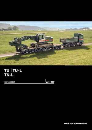 Przyczepy niskopodwoziowe Goldhofer TN-L