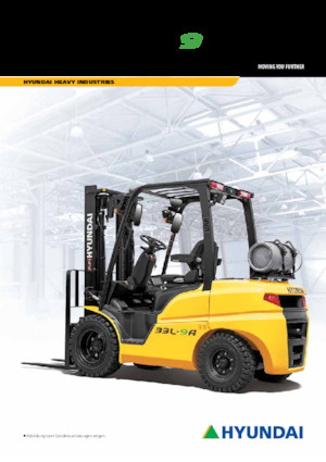 Wózki widłowe LPG Hyundai 33L-9A