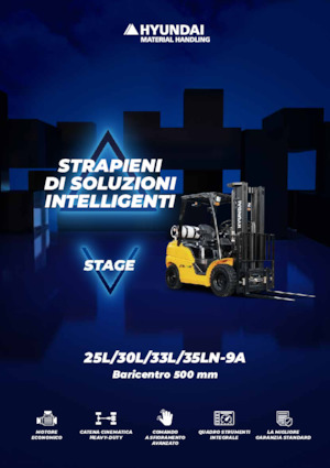 Wózki widłowe LPG Hyundai 33L-9A