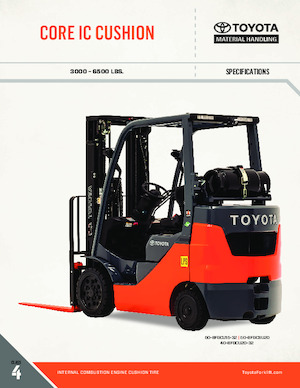 Wózki widłowe LPG Toyota 40-8FGCU30