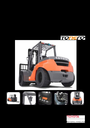 Wózki widłowe LPG Toyota 8 FG 70N 