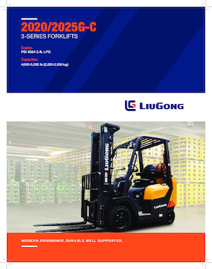 Wózki widłowe LPG Liugong CLG2020G-C 