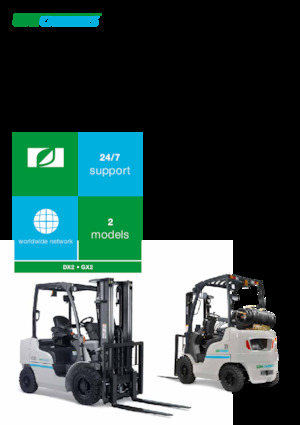 Wózki widłowe LPG UniCarriers DX2-15