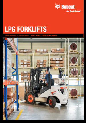 Wózki widłowe LPG Bobcat G33E-7