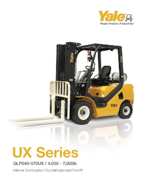 Wózki widłowe LPG Yale GLP050UX