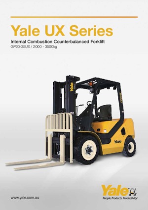 Wózki widłowe LPG Yale GLP25UX