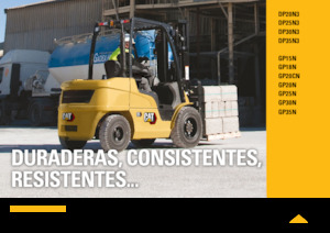 Wózki widłowe LPG Caterpillar GP18N 