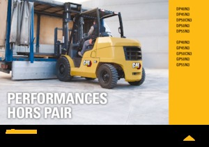 Wózki widłowe LPG Caterpillar GP50N3