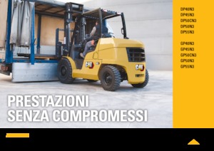 Wózki widłowe LPG Caterpillar GP50N3