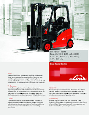 Wózki widłowe LPG Linde H20T CT