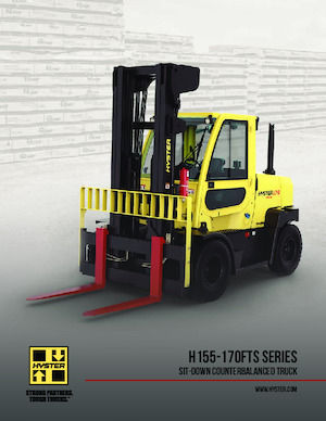 Wózki widłowe LPG Hyster H170FTS