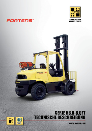Wózki widłowe LPG Hyster H8.0FTS