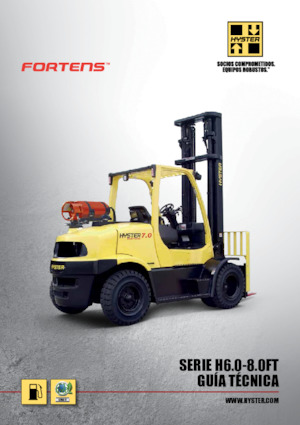 Wózki widłowe LPG Hyster H8.0FTS