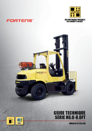 Wózki widłowe LPG Hyster H8.0FTS