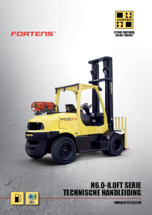 Wózki widłowe LPG Hyster H8.0FTS