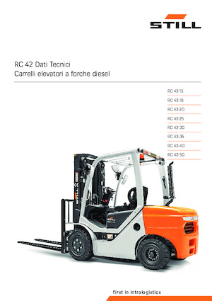 Wózki widłowe LPG Still RC 42-15