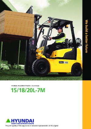 Wózki widłowe LPG Hyundai 18L-7M