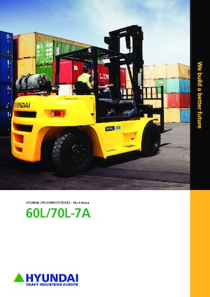 Wózki widłowe LPG Hyundai 70L-7A