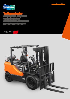 Wózki widłowe LPG Doosan G40SC-5
