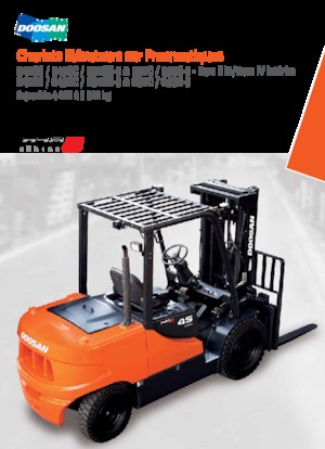 Wózki widłowe LPG Doosan G55C-5