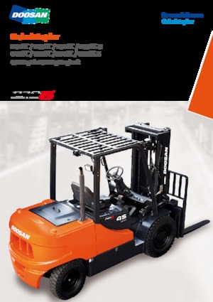 Wózki widłowe LPG Doosan G55SC-5