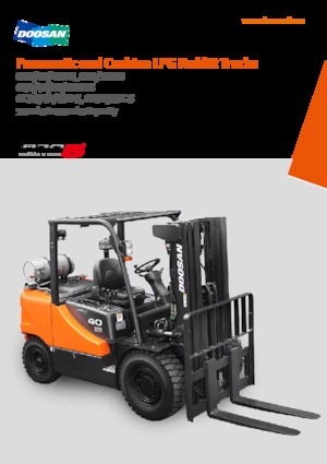 Wózki widłowe LPG Doosan GC55C-5