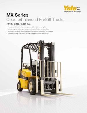 Wózki widłowe LPG Yale GP050MX