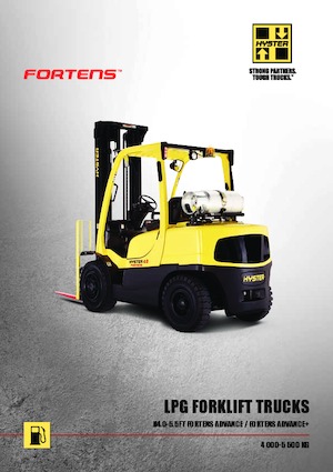 Wózki widłowe LPG Hyster H5.0FT