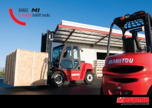 Wózki widłowe LPG Manitou MI 40 G