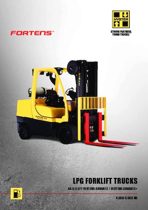 Wózki widłowe LPG Hyster S5.5FT