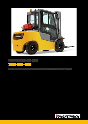 Wózki widłowe LPG Jungheinrich TFG 430