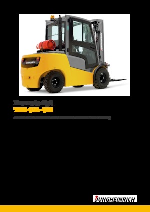 Wózki widłowe LPG Jungheinrich TFG 430