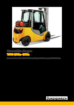 Wózki widłowe LPG Jungheinrich TFG 425s