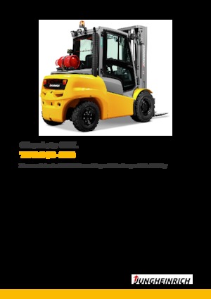 Wózki widłowe LPG Jungheinrich TFG S50