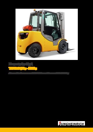 Wózki widłowe LPG Jungheinrich TFG S50s