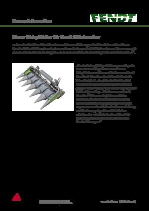 Heder do zbioru kukurydzy Fendt CornFlow 8Reihen 70cm