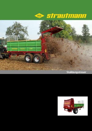 Rozrzutniki obornika Strautmann CS 95