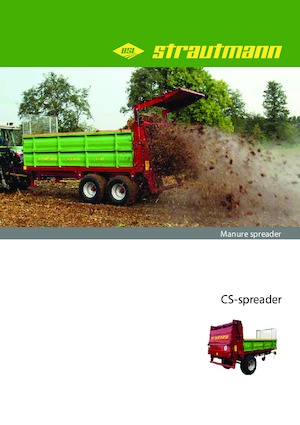 Rozrzutniki obornika Strautmann CS 95