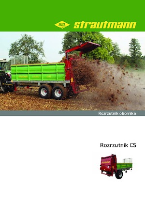 Rozrzutniki obornika Strautmann CS 95