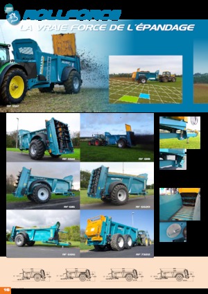 Rozrzutniki obornika Rolland RF 6115