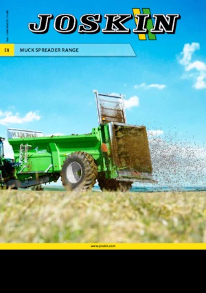 Rozrzutniki obornika Joskin TORNADO3 HORIZON T6013/16BV