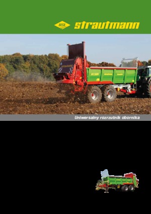 Rozrzutniki obornika Strautmann VS 2005